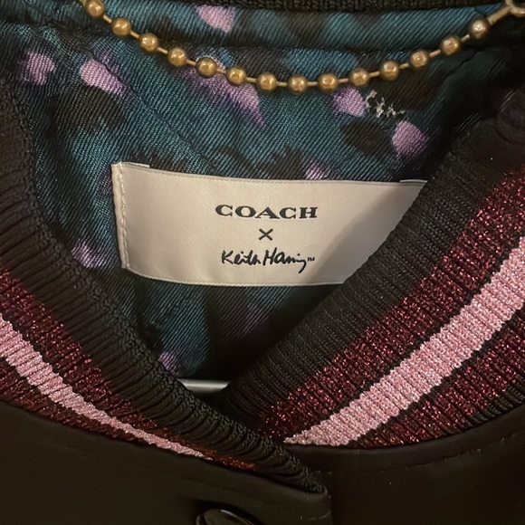 Coach X Keith Haring Varsity Jacket - Picture 2 of 6
